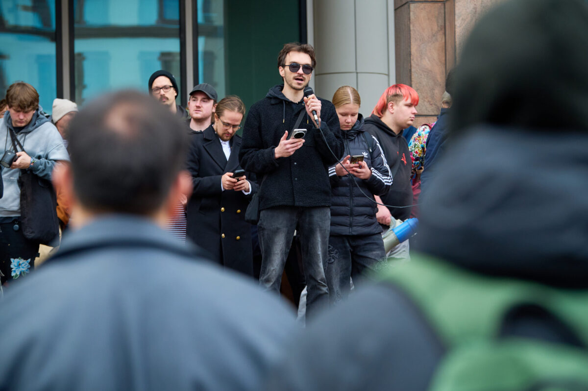 Bilder von der „GenZ regelt“-Demonstration