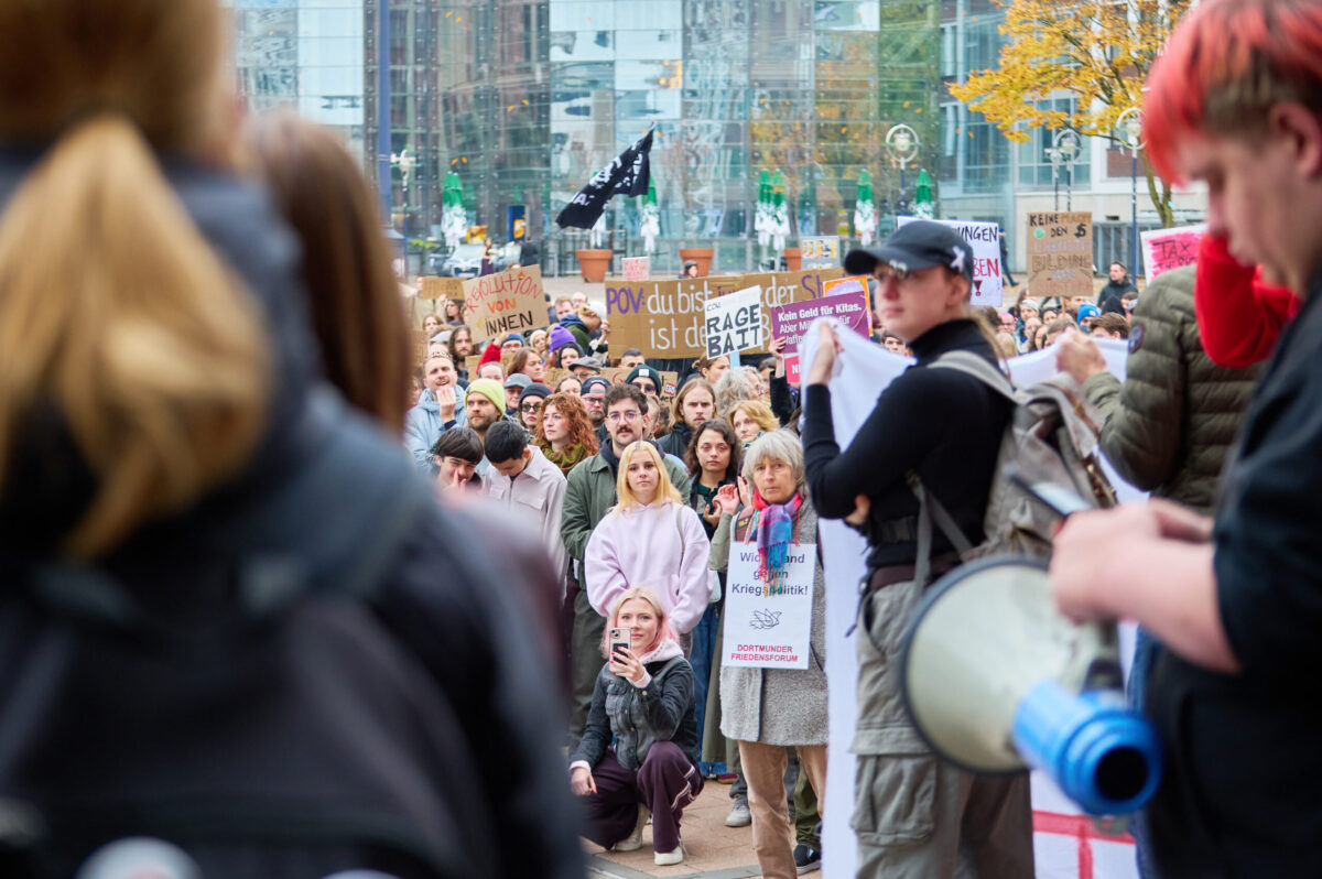Bilder von der „GenZ regelt“-Demonstration