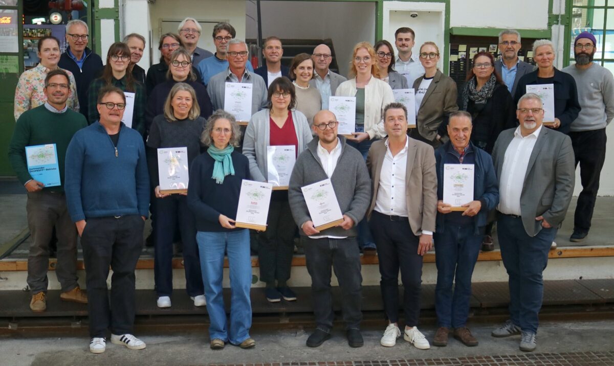 Gruppenbild mit den Preisträgern