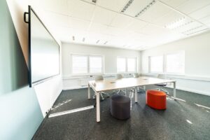 Blick in die neuen Räume